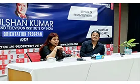 Interactive Session with  Mass Communication Students by  renowned RJ from Radio City RJAADI